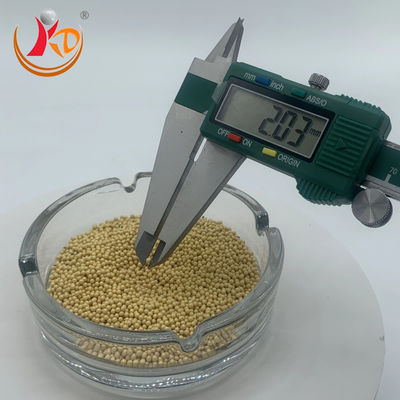 Hunan Kingda Ceramic Factory Sale Yellow Ceria Zirconia Grinding Media High Quality