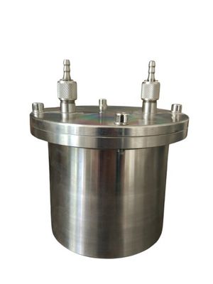 304 / 316 Stainless Steel Vacuum Jar untuk Planet Ball Mill Kekerasan 200 HV Disesuaikan