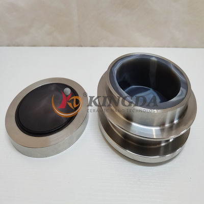 250 ml σετ άγατος για το Retsch Vibratory Disc Mill RS 200 βιομηχανική κεραμική