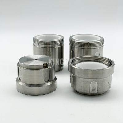 moulin à billes retsch mm400 accessoires 25 ml Jar de moulin en zirconium avec boîtier en acier inoxydable