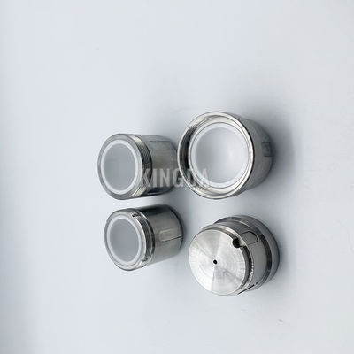 moulin à billes retsch mm400 accessoires 25 ml Jar de moulin en zirconium avec boîtier en acier inoxydable