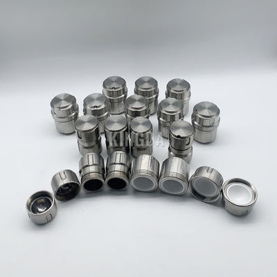 moulin à billes retsch mm400 accessoires 25 ml Jar de moulin en zirconium avec boîtier en acier inoxydable