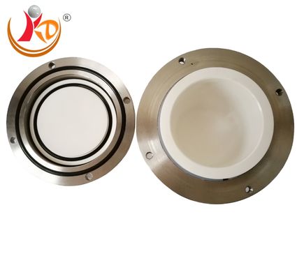 Jar de moinho de bolas de zircônio com caixa de aço inoxidável para moinho de bolas planetário - alta resistência, dureza e resistência ao desgaste