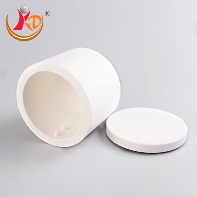500 میلی لیتر 95٪ قوطی سرامیکی آلومینیوم برای آسیاب های آسیاب لرزش 3.8g / Cm3 تراکم