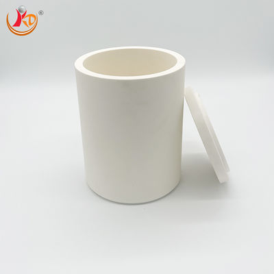 Pot penggiling bola bertentangan dengan dampak tinggi 4 * 5cm Jar penggiling zirconia untuk industri