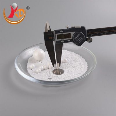 Balloni di zirconia cubica bianca liscia, perline di macinazione in ceramica, palla stabilizzata all'itrio