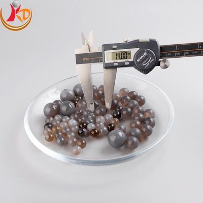 14MM كرات الأجيت الحجم الأمثل لكفاءة الطحن مع كرة وسائل الطحن السيراميكية