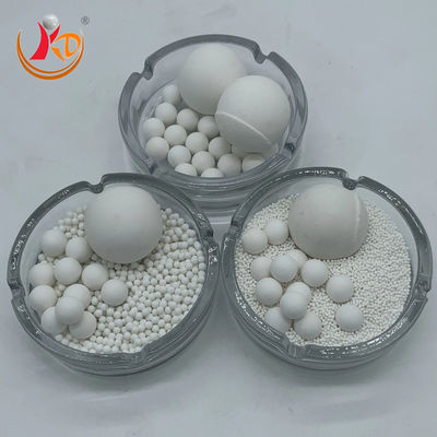 1-90mm Giải pháp nghiền cao cấp Alumina hạt gốm 92% hàm lượng nhôm