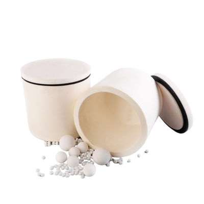 50ml Alumina Keramik Grinding Jar Vibration Mill Jar Untuk Laboratorium Planetary Ball Mill