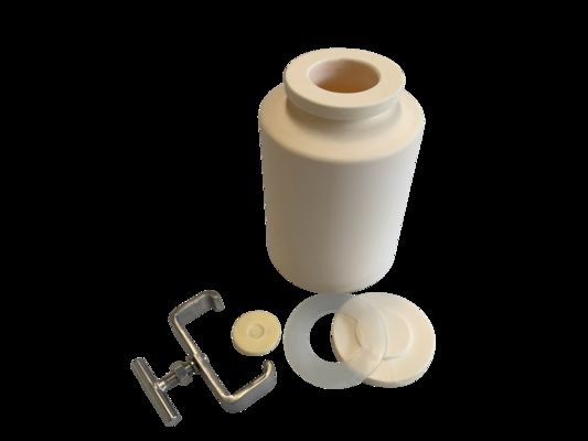 Lab-Grade Alumina Jar for Small Batch Rolling Ball Mill