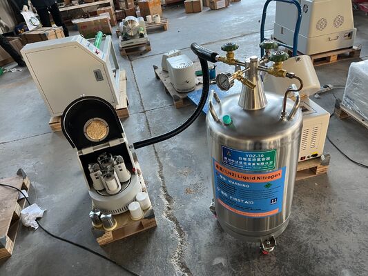 High Efficiency Air Cooling Planetary Ball Mill for Laboratory Sample Preparation and Nano Milling 