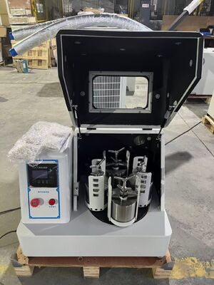 Cryogenic Planetary Ball Mill with Cooling Insulation Chamber for Heat Sensitive Powder Milling