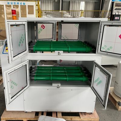 Moinho de jarras de laboratório de alta energia, camada dupla, multiestações personalizado para pulverização de nanomateriais