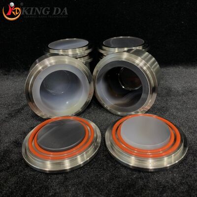 50ml Volume Zirconia Ceramic Lab Grinding Jar Compatible with Retsch PM Series for Industrial Ceramic