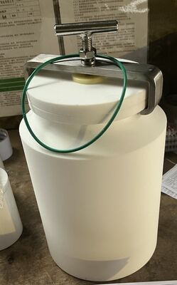 PTFE Roller Mill Jar Chemical Resistant Laboratory Rolling Ball Mill Grinding Pot for Acid Alkali Corrosive Materials